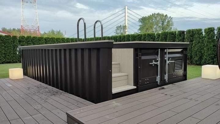 Piscina Contenitore 20’ – Design Pronto all’Uso
