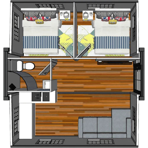 Casa Mobile di Lusso Tipo Tiny House – 35 m²