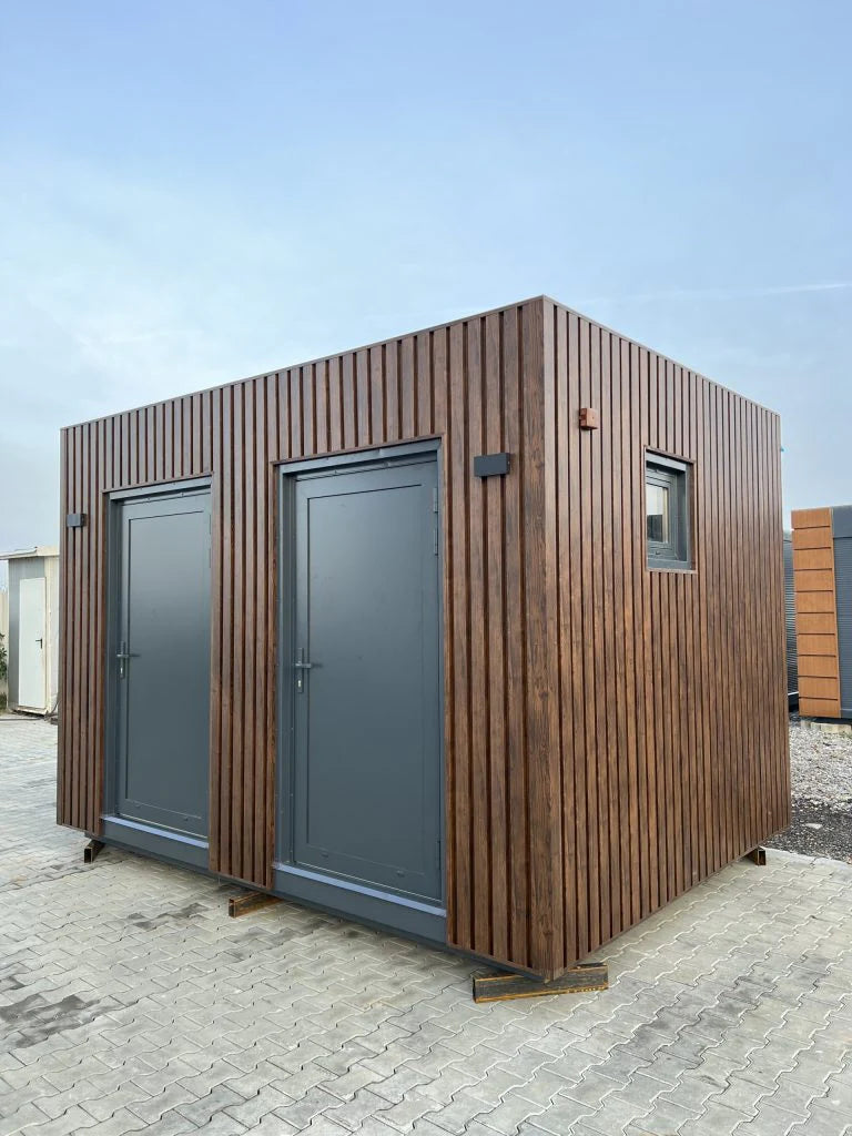 Modulo Sanitario con Doccia e WC Separati