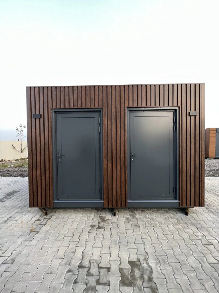 Modulo Sanitario con Doccia e WC Separati