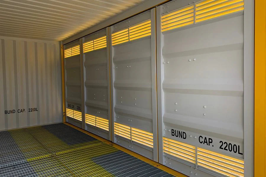 Contenitore Hazmat 20 piedi