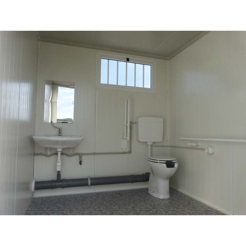 Modulo Sanitario PMR con WC e Doccia