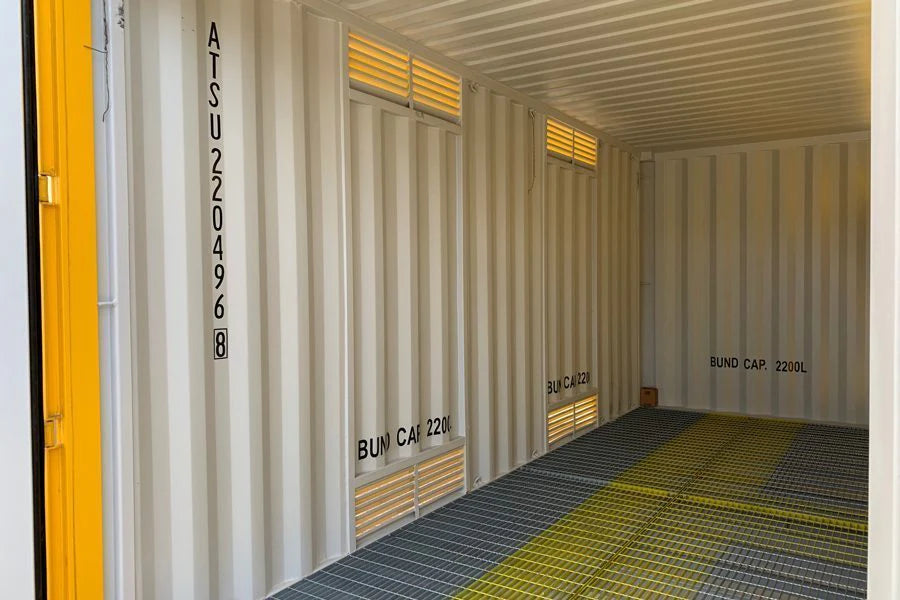 Contenitore Hazmat 20 piedi