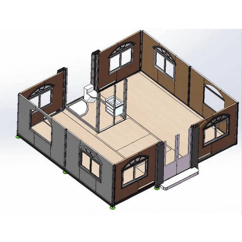 Casa Mobile di Lusso Tipo Tiny House – 35 m²