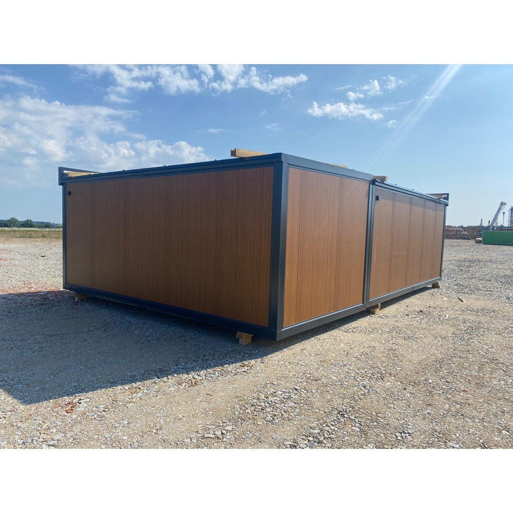 Modulo Commerciale Combinato – 2 Pezzi, 3 × 6 m (36 m²)