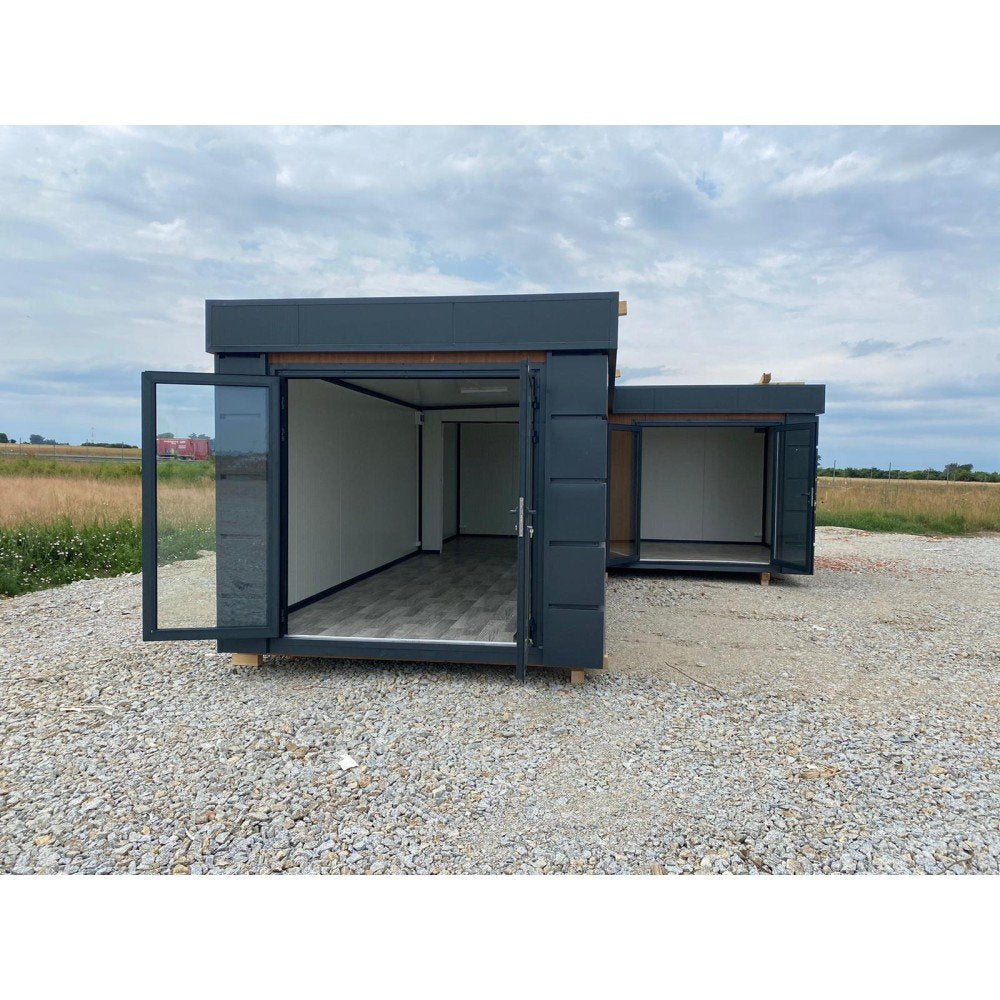 Modulo Commerciale Combinato – 2 Pezzi, 3 × 6 m (36 m²)