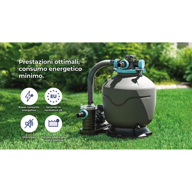 Piscina fuori terra rigida GRE Violette 2 marrone H 1.27 x ⌀ 5 m