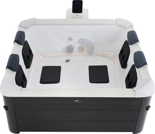 Spa rigida fuori terra quadrata Frame Oslo – 1,6 × 1,6 × 0,65 m